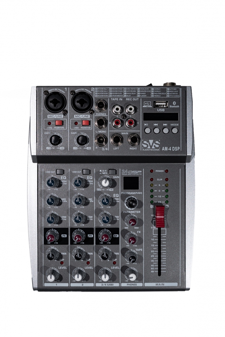 SVS Audiotechnik mixers AM-4 DSP Аналоговый микшерный пульт, 4-канала в Киришах
