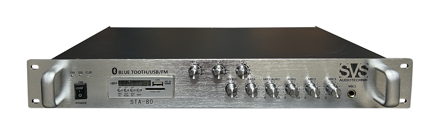 SVS Audiotechnik STA-80 Микшер-усилитель для систем Public Address в Киришах