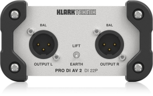 Klark Teknik DI 22P пассивный стерео директ-бокс в Киришах