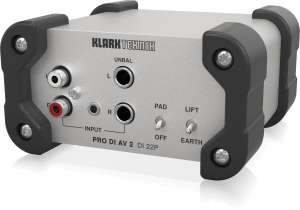 Klark Teknik DI 22P пассивный стерео директ-бокс в Киришах