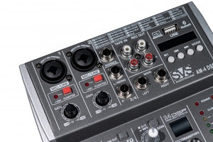 SVS Audiotechnik mixers AM-4 DSP Аналоговый микшерный пульт, 4-канала в Киришах